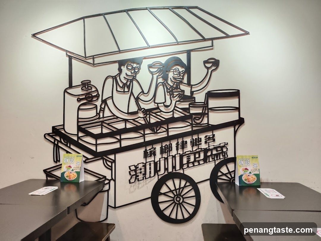 Wall Art of Food Cart