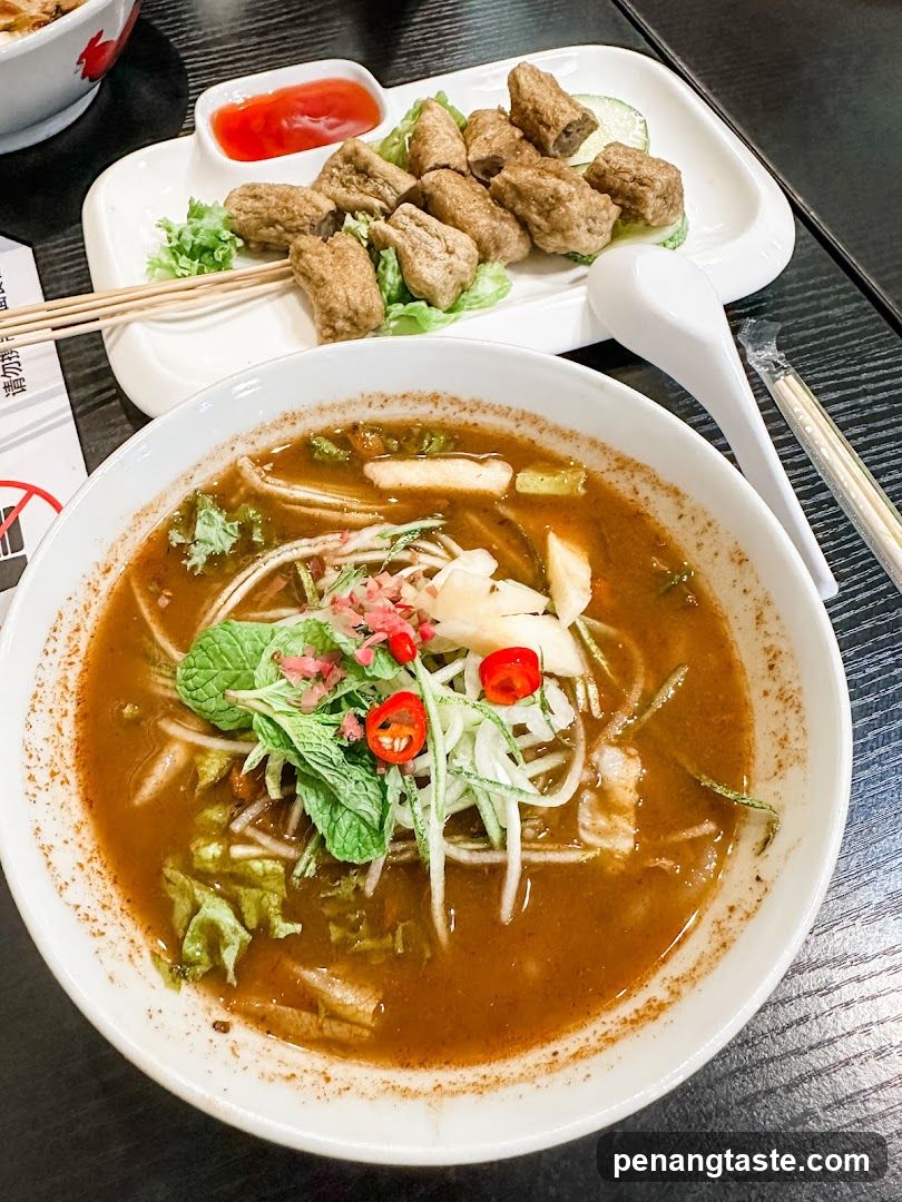 Noodle Soup and Appetizer