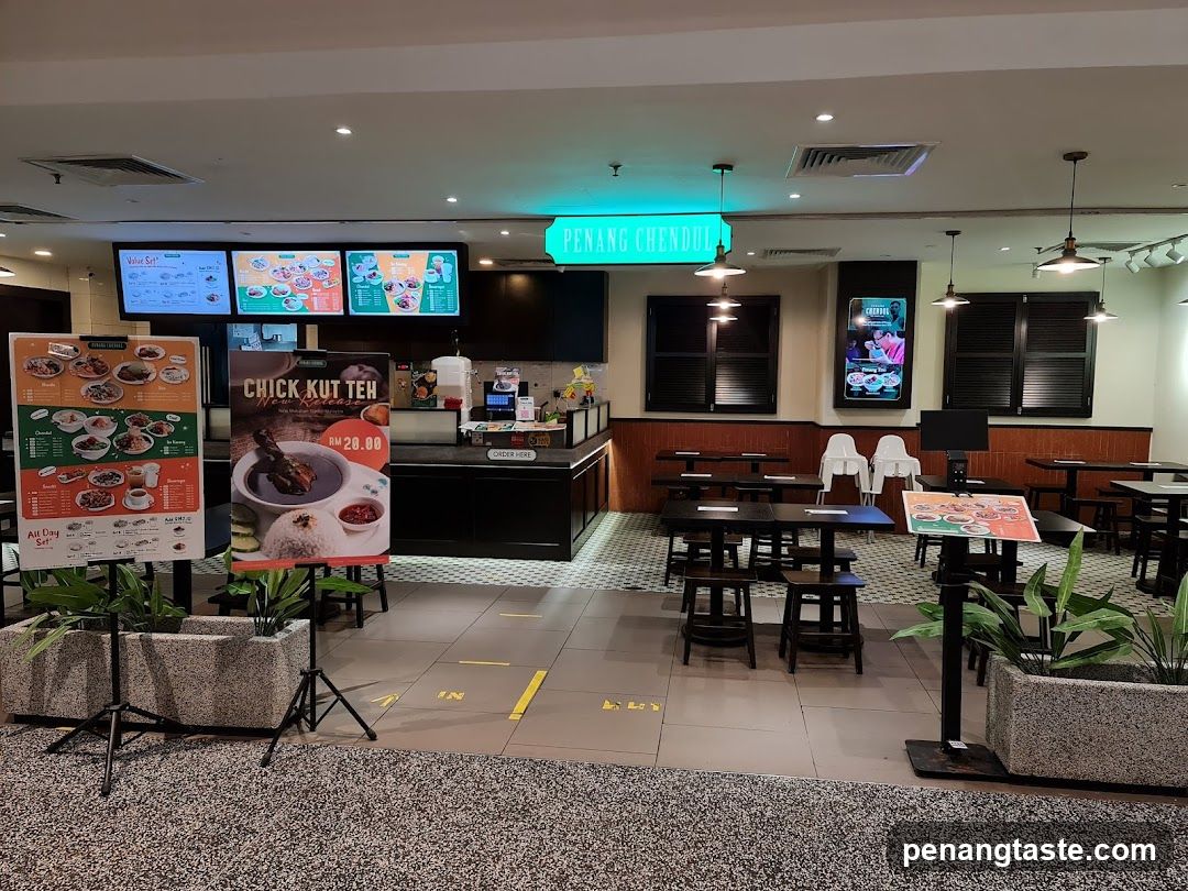 Restaurant Interior with Menu Boards