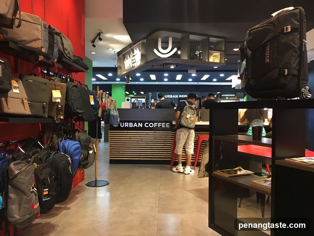 Urban Coffee Shop Interior