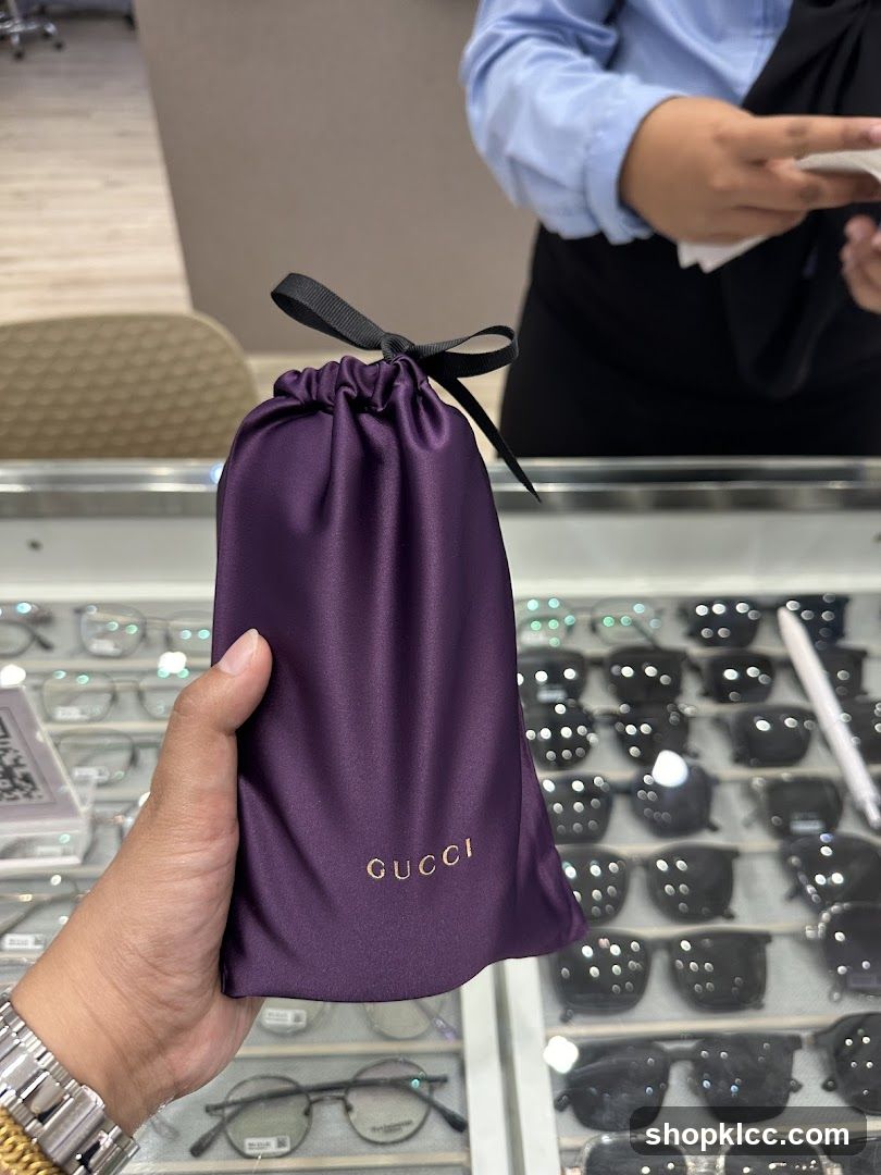 Gucci Pouch with Eyeglasses Display