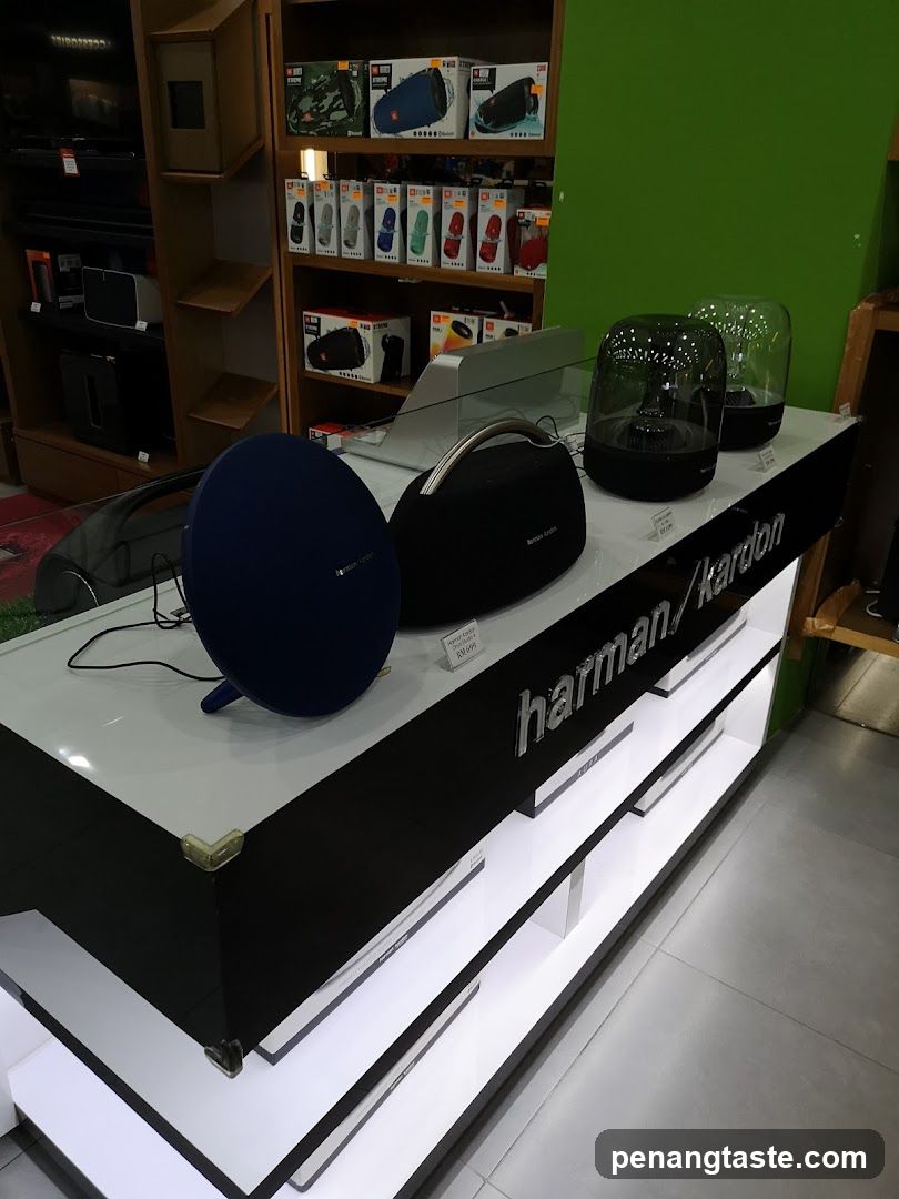 Harman Kardon Speakers Display