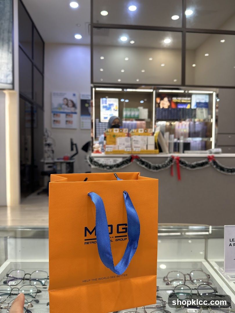 Orange Shopping Bag with Logo
