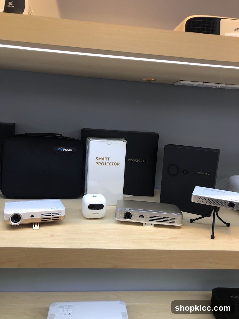 Projectors on Display