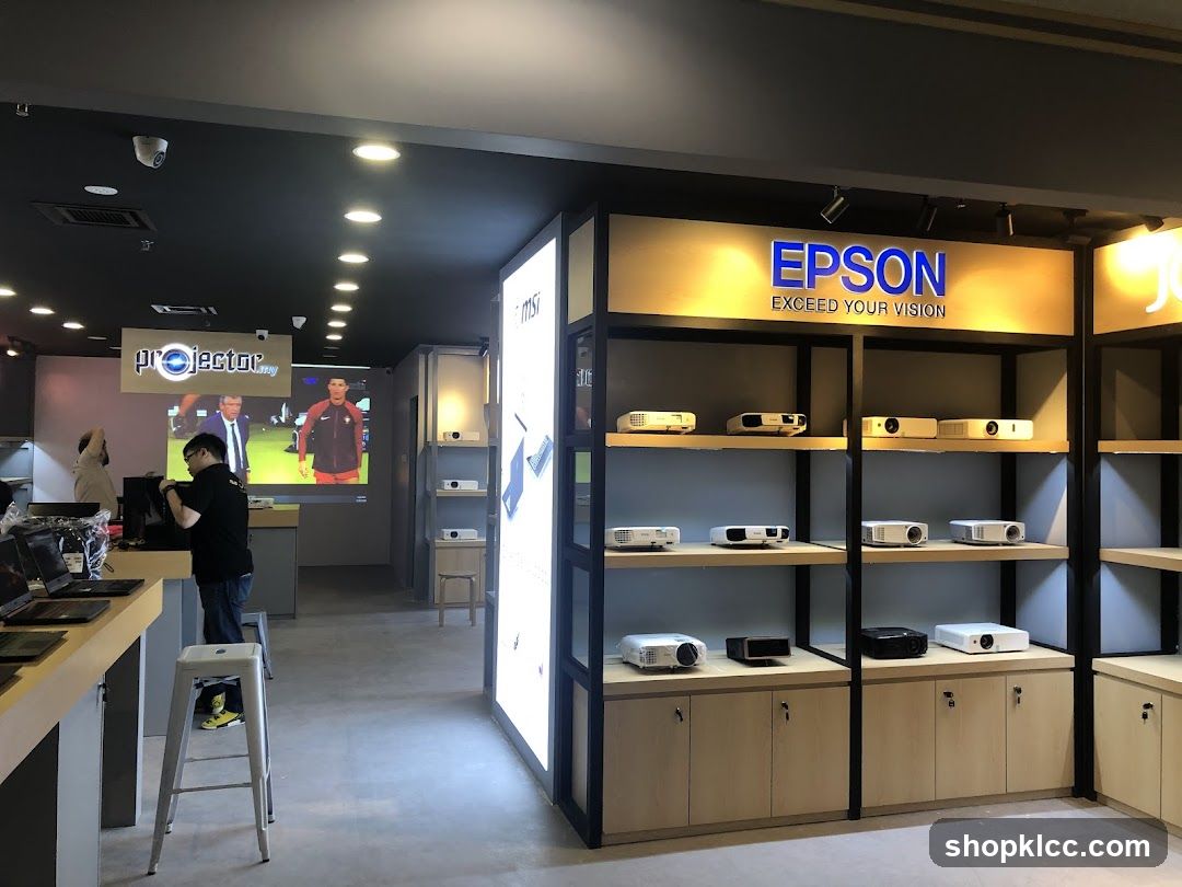 Projector Store Display