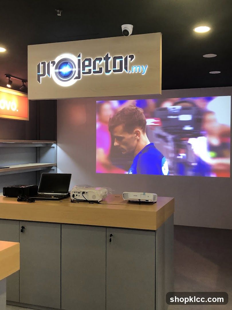 Projector Store Display