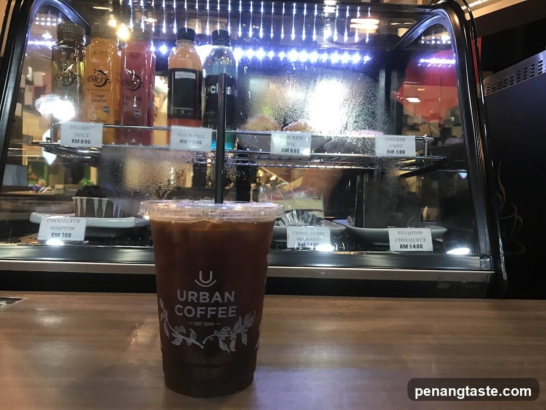 Coffee Drink and Display Case