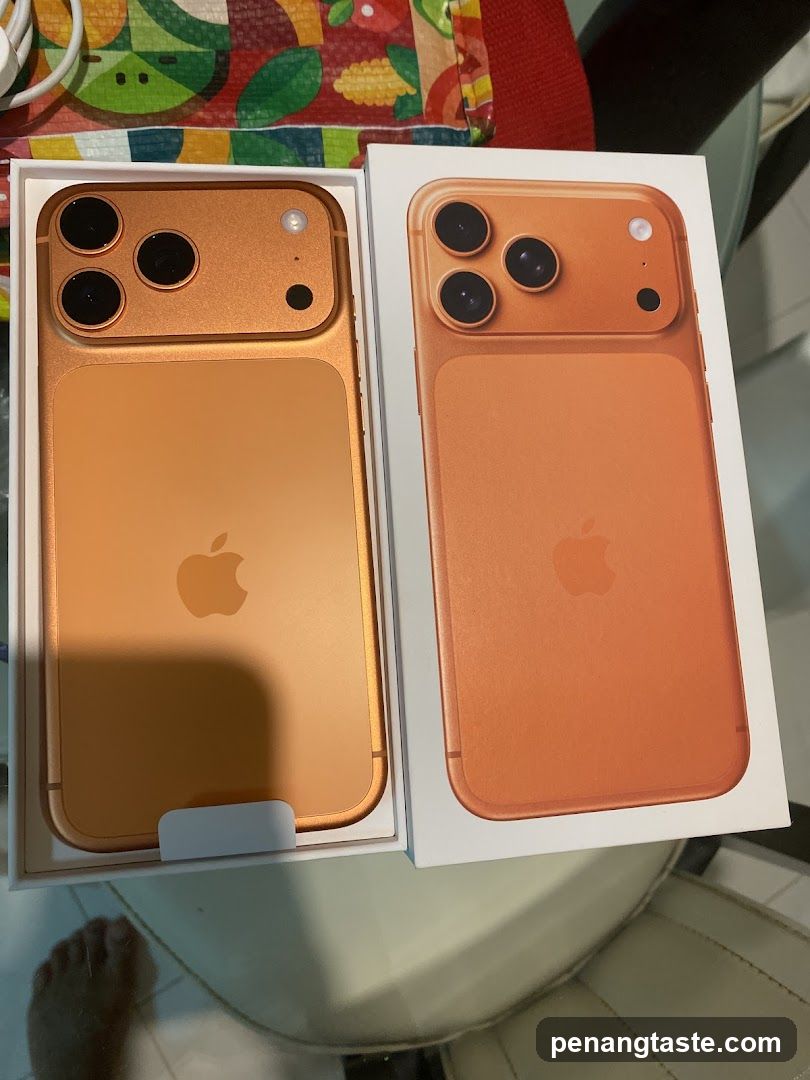 Orange iPhone 13 Pro