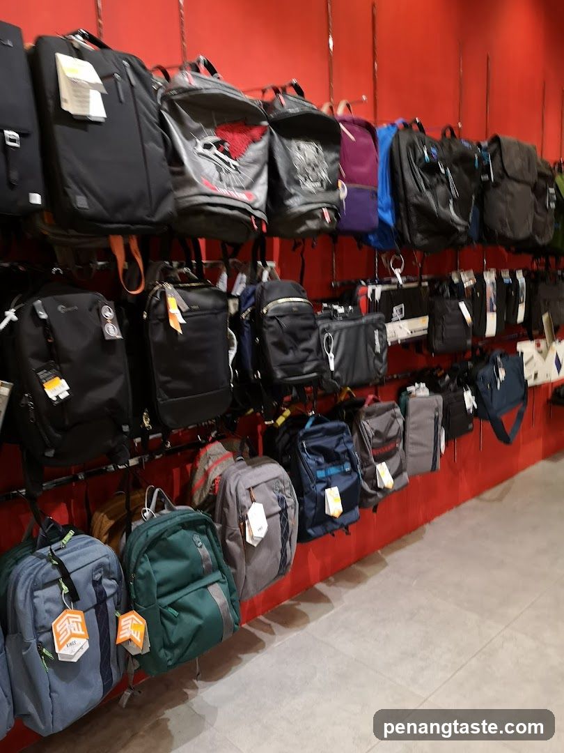 Backpacks on Display