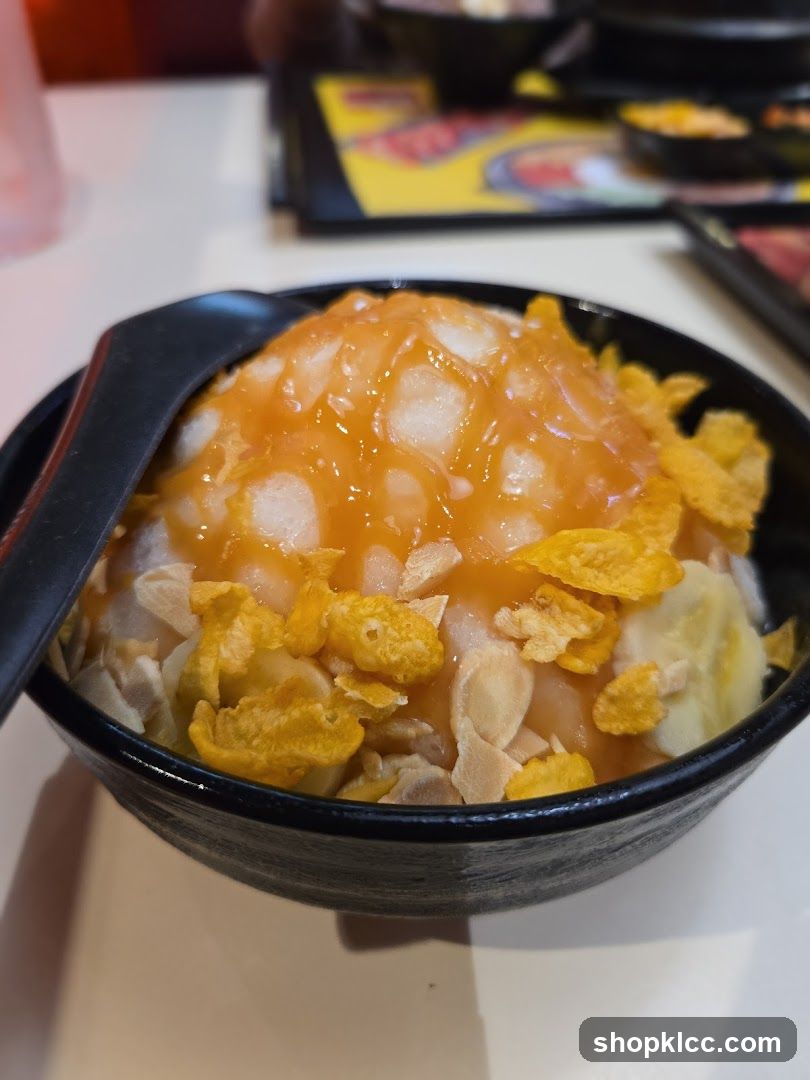 Dessert with Toppings