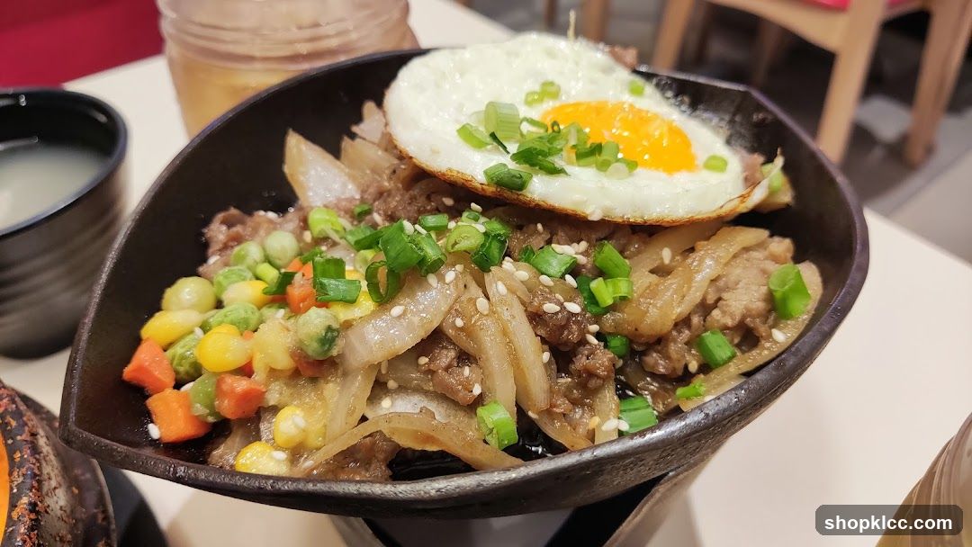 Beef and Vegetable Rice Bowl