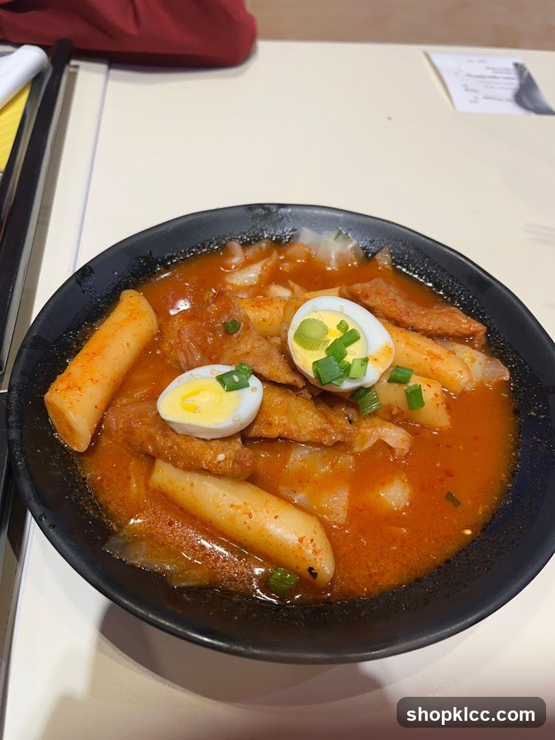 Spicy Korean Rice Cakes