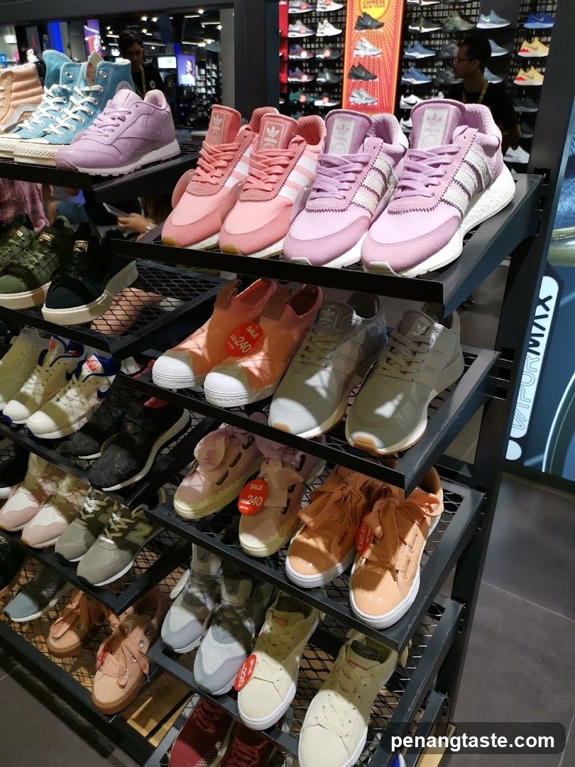 Assortment of Athletic Shoes
