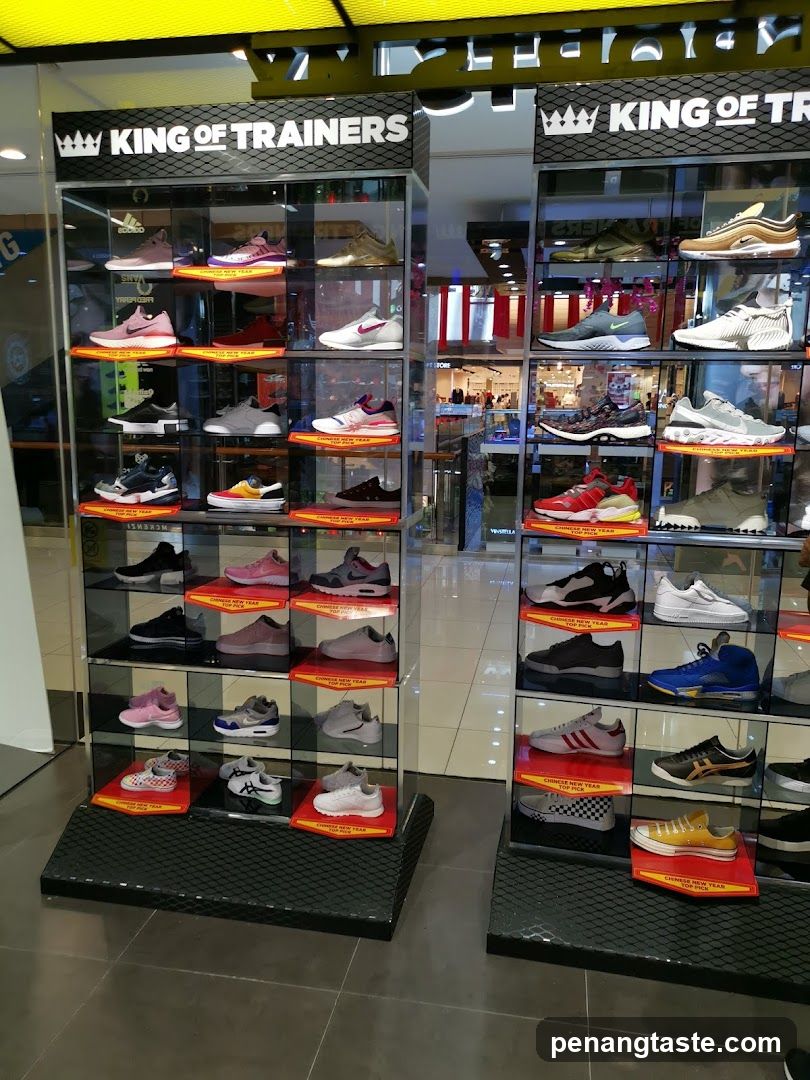 King of Trainers Store Display