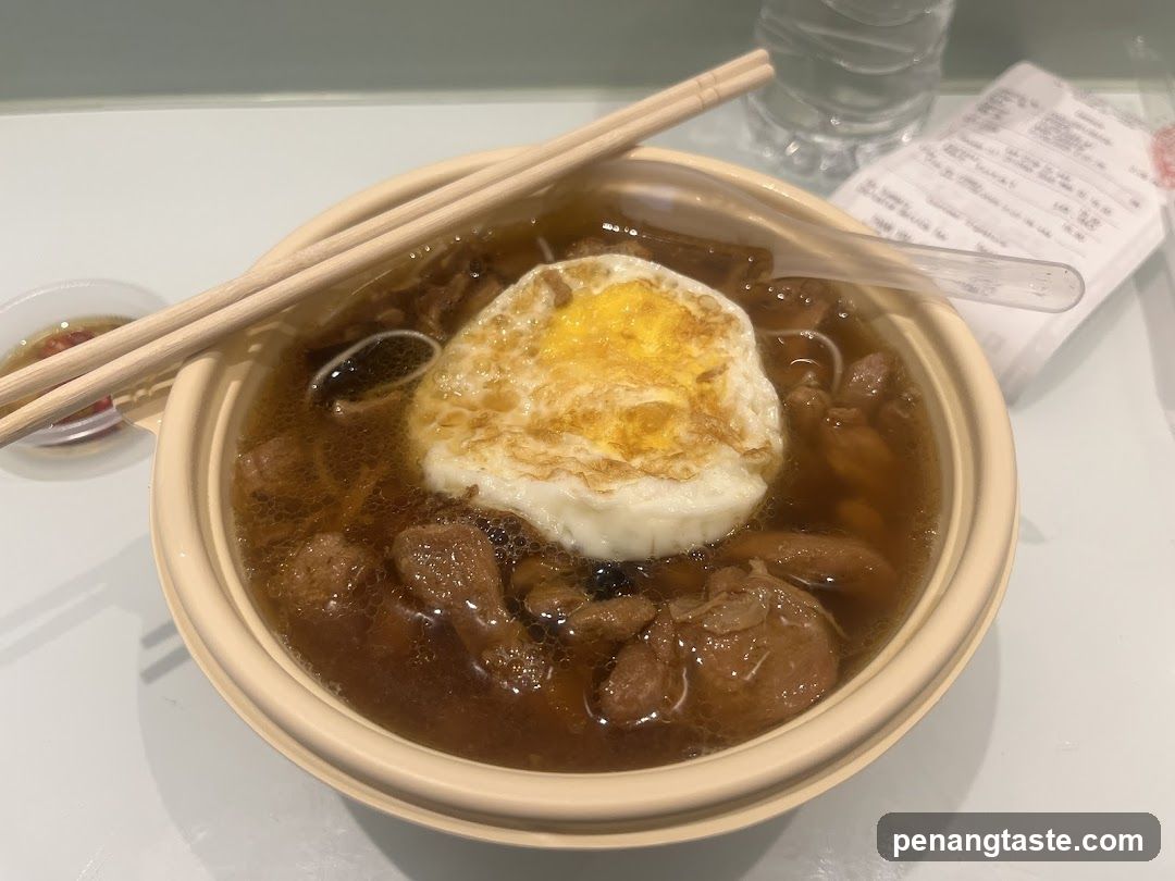Noodle Soup with Egg