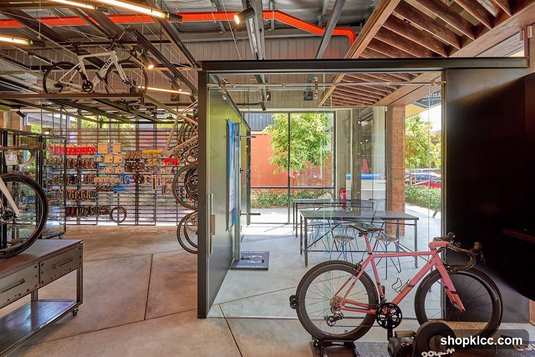 Modern Bicycle Shop Interior