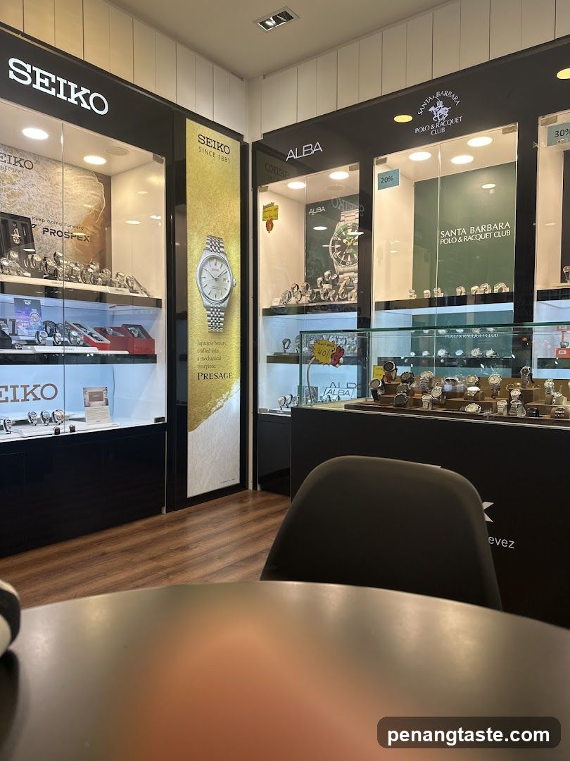 Watch Store Display