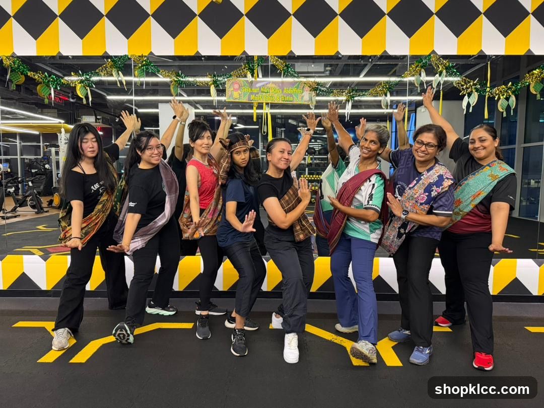Group Poses in Gym
