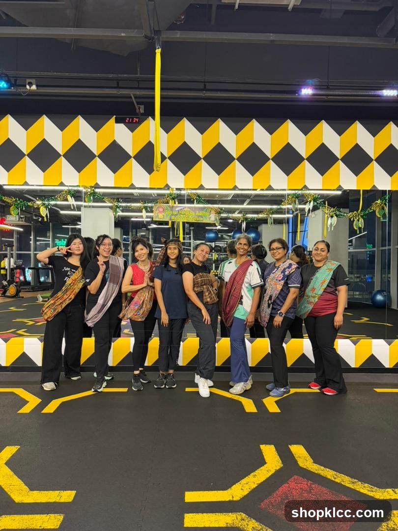 Group Poses in Gym