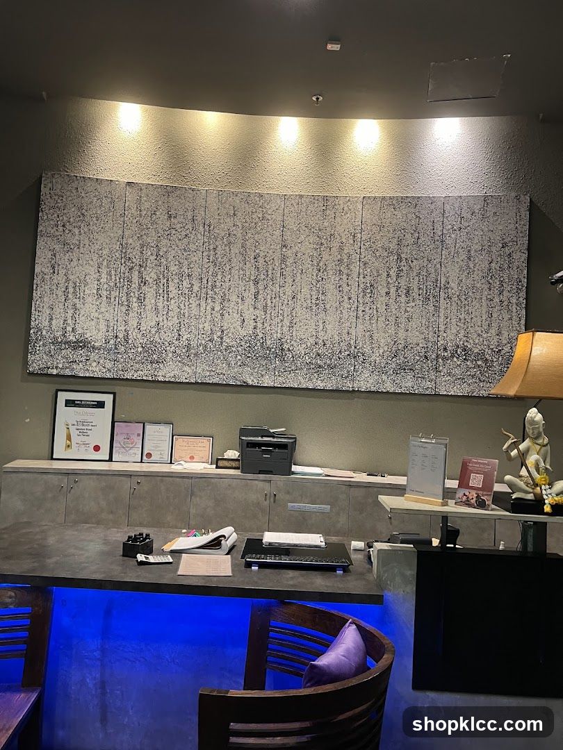 Spa Reception Area