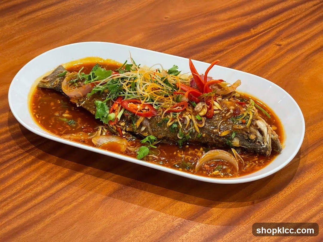 Whole Fish with Sauce