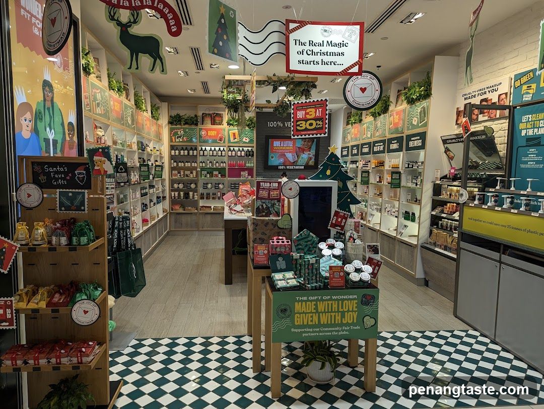 Christmas Themed Store Interior