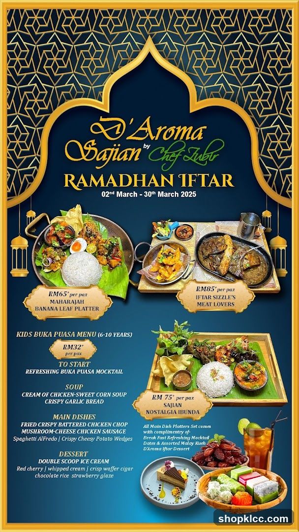 Ramadhan Iftar Menu