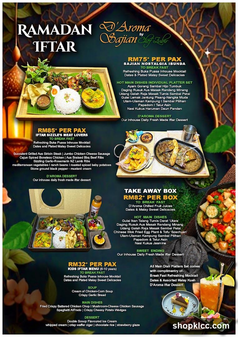 Ramadan Iftar Menu
