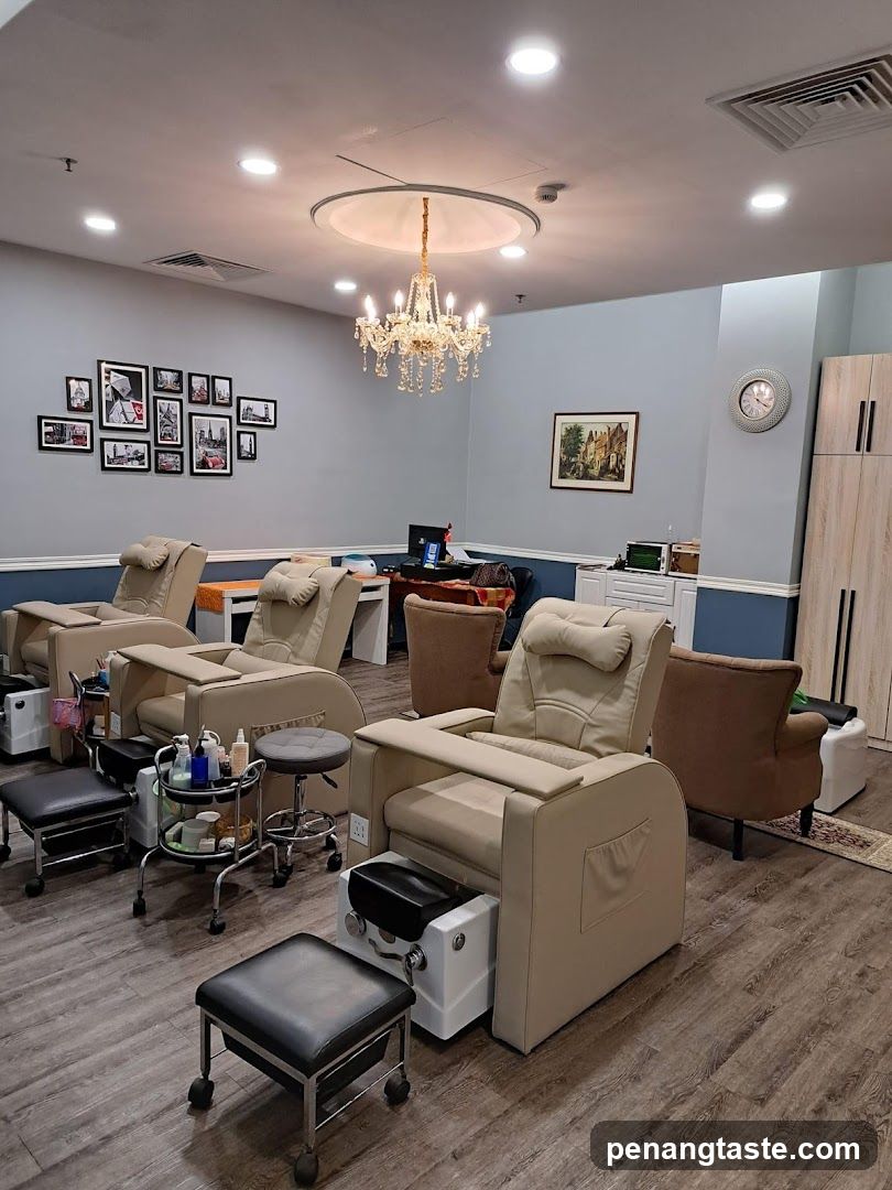 Nail Salon Interior