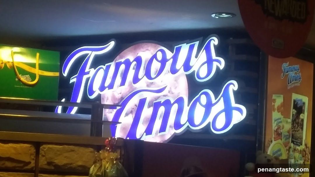 Famous Amos Signage