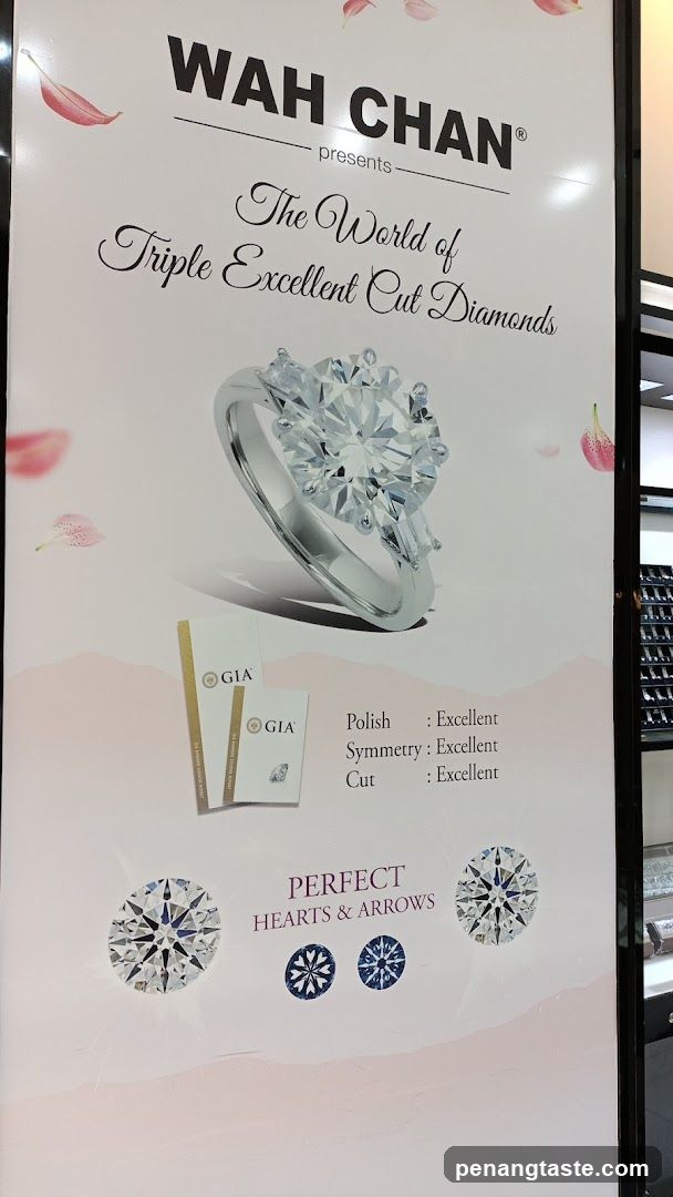 Advertisement for Wah Chan diamonds