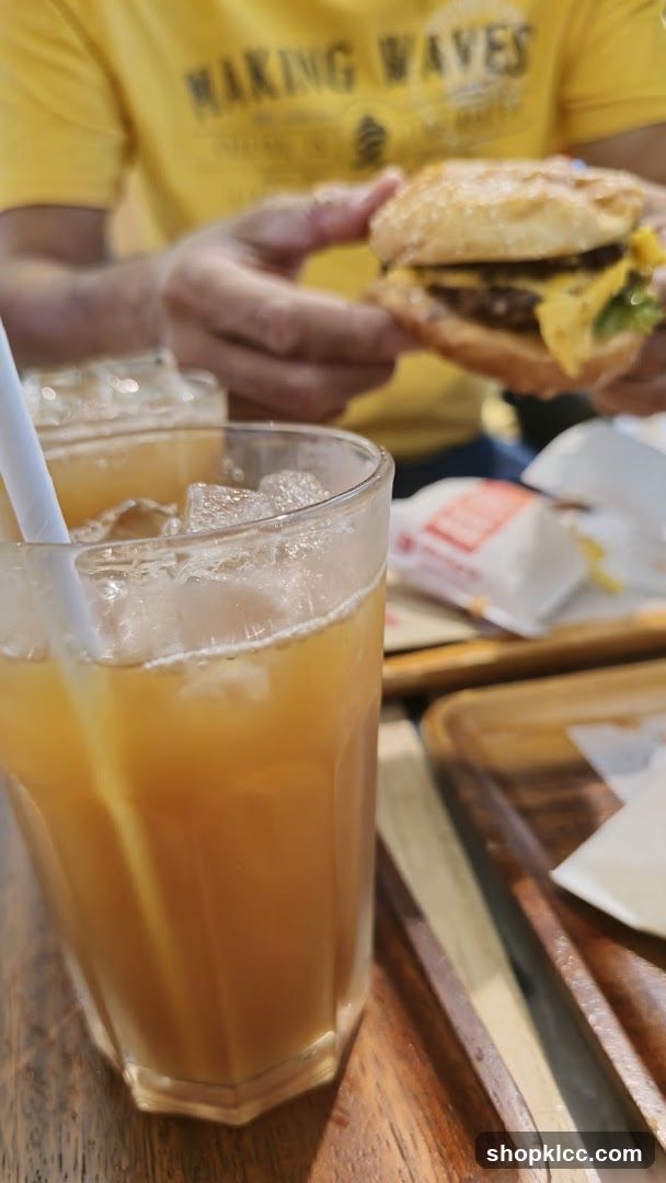 Burger and Drink