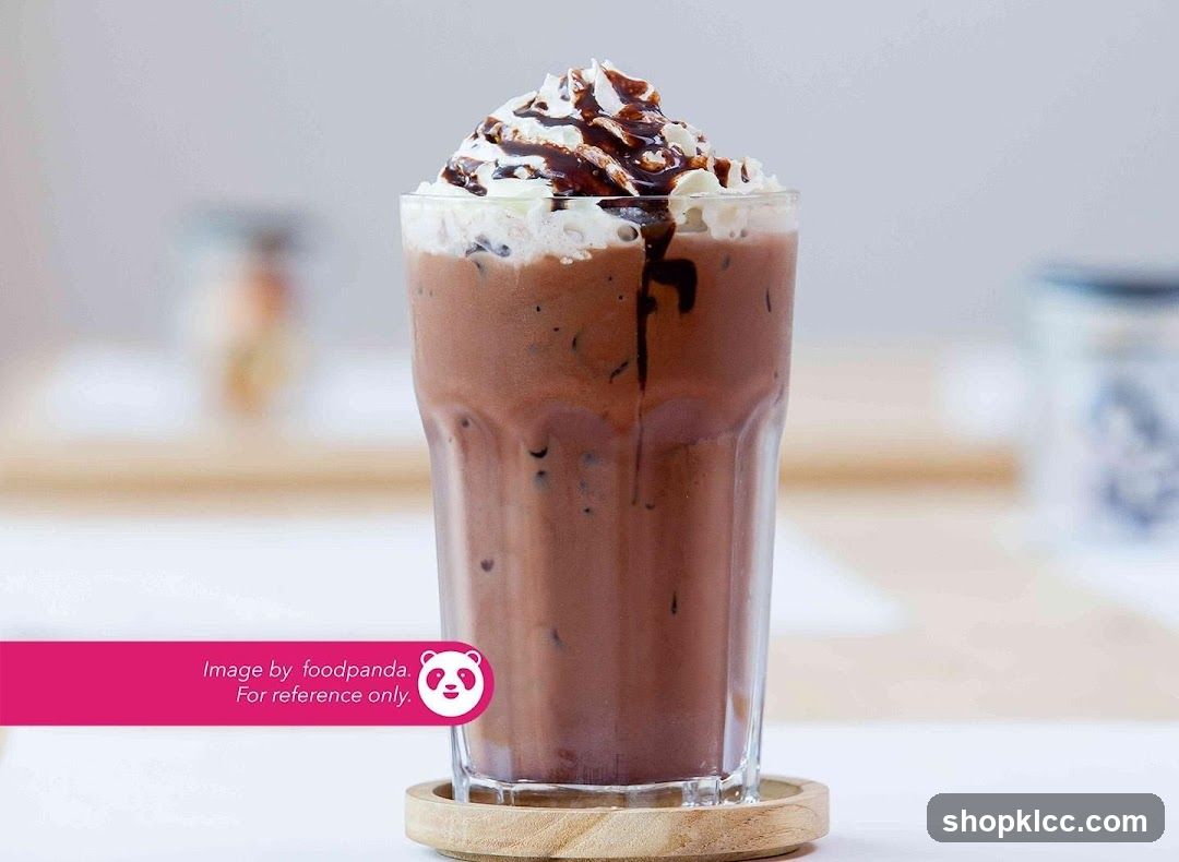 Iced Chocolate Drink