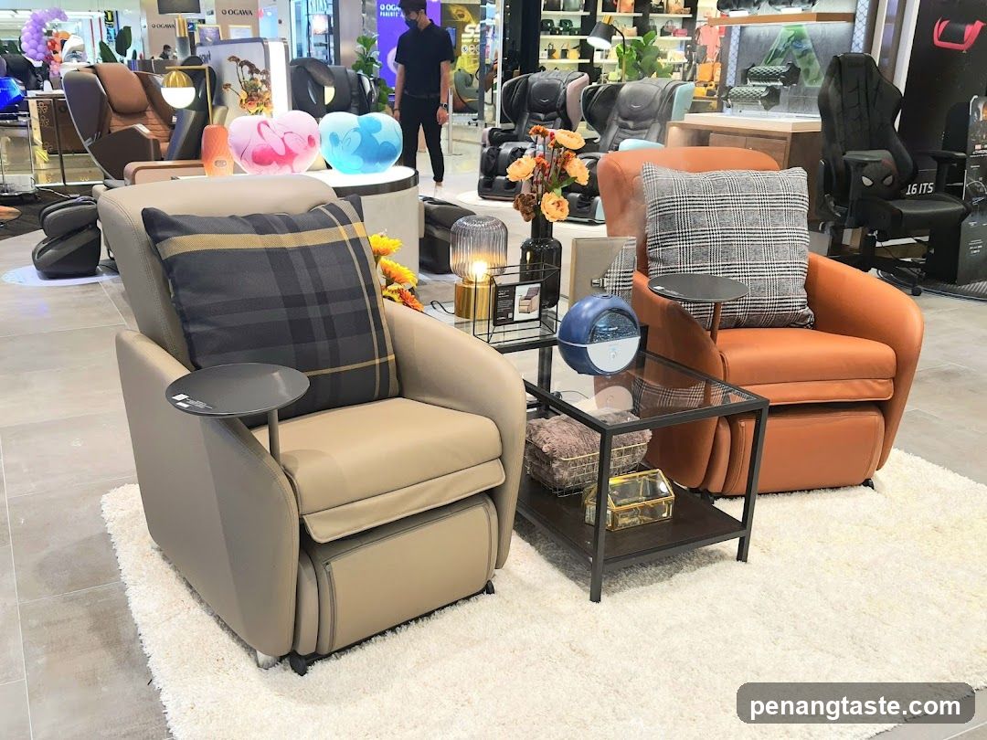 Massage Chairs Display