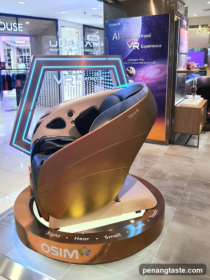 OSIM AI Stress Relief and VR Experience
