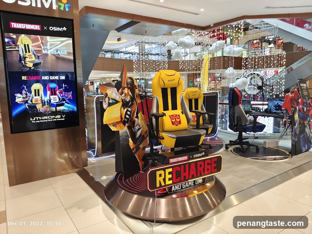 OSIM x Transformers Gaming Chairs