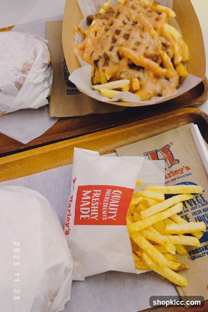 Burgers and Fries