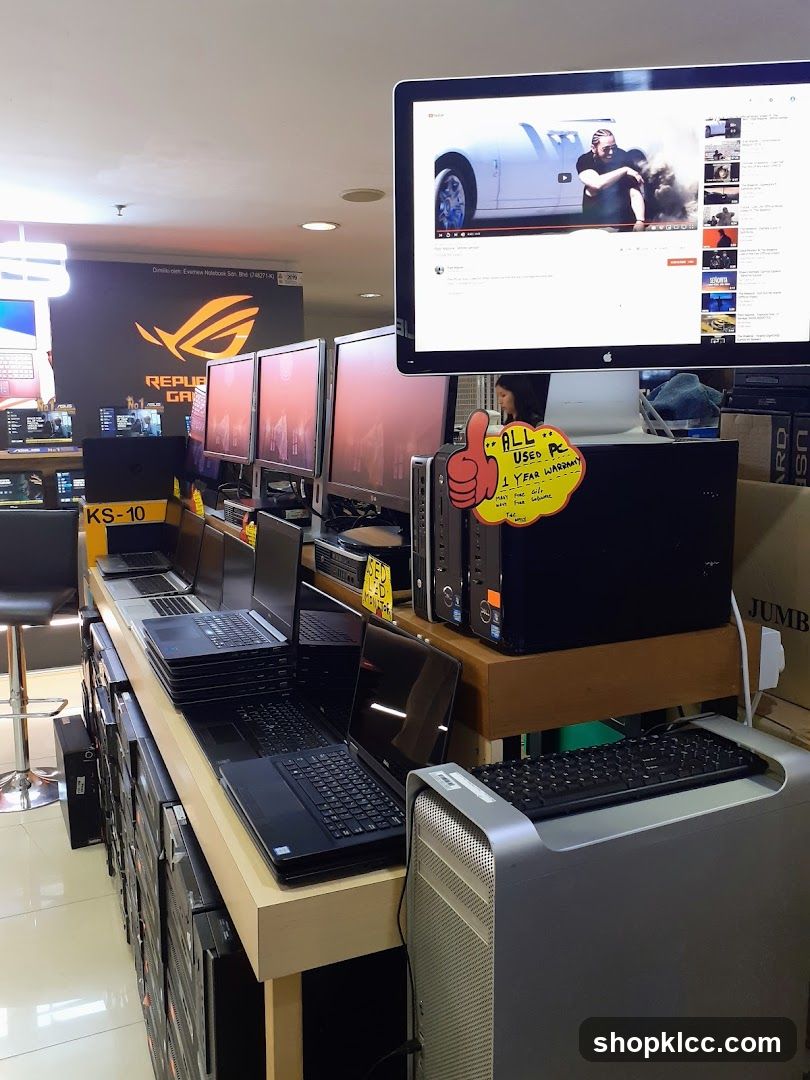 Computer Store Display