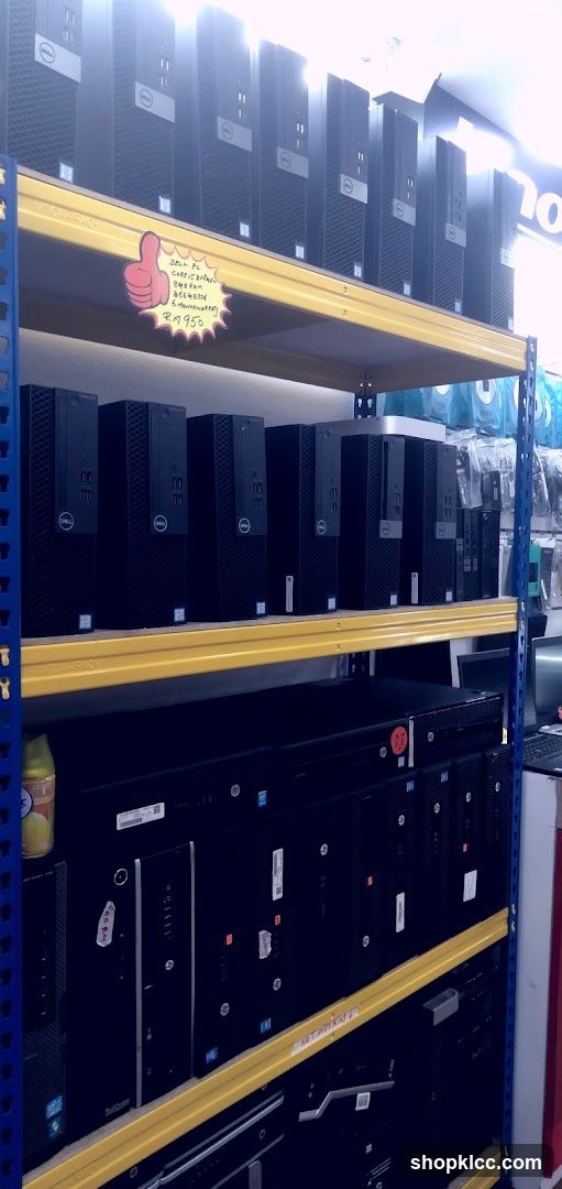 Computer Store Shelving