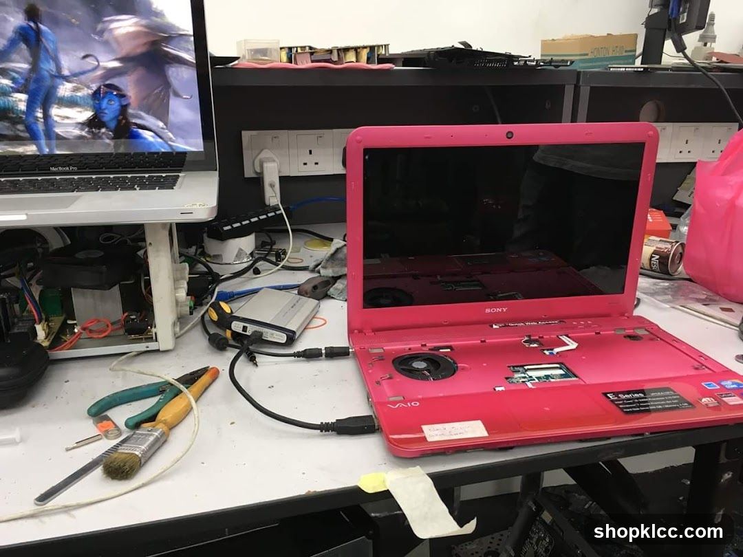 Computer Repair Workspace
