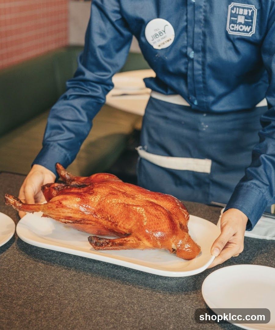 Roasted Duck Presentation