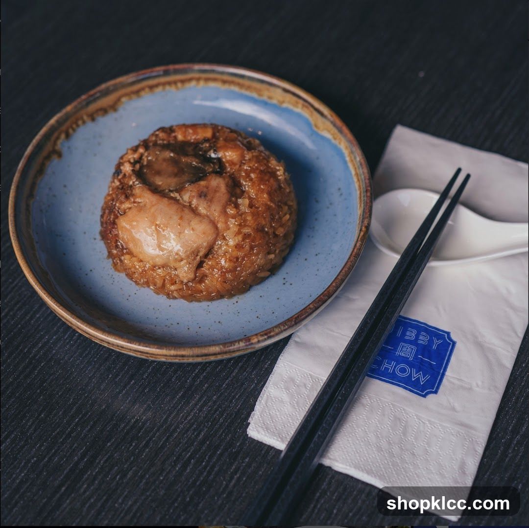 Sticky Rice with Chicken and Mushroom