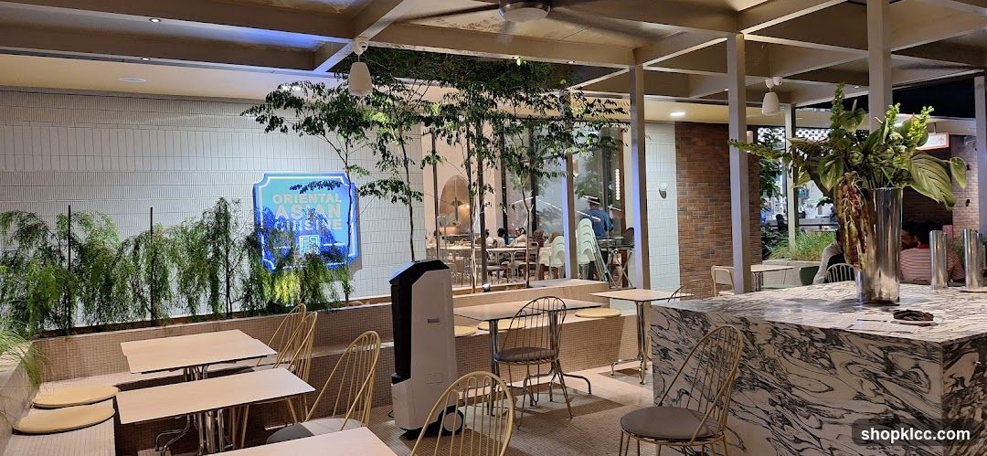 Modern Asian Restaurant Interior