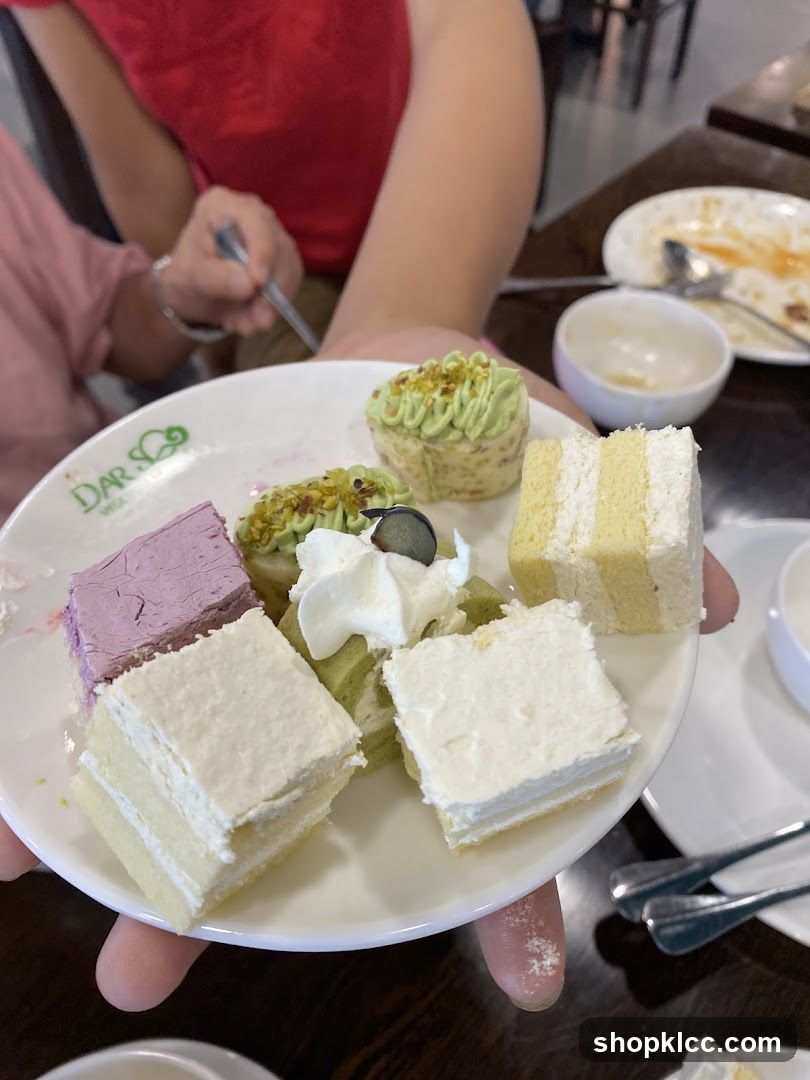 Assortment of Desserts