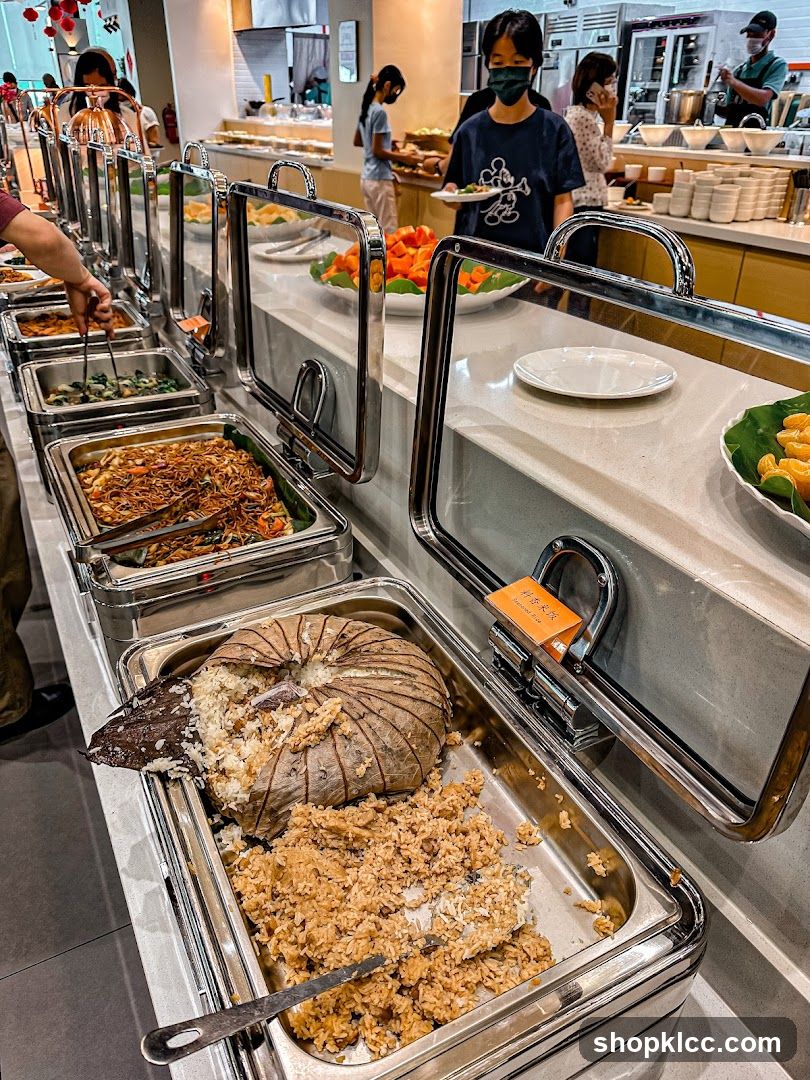 Buffet Food Display