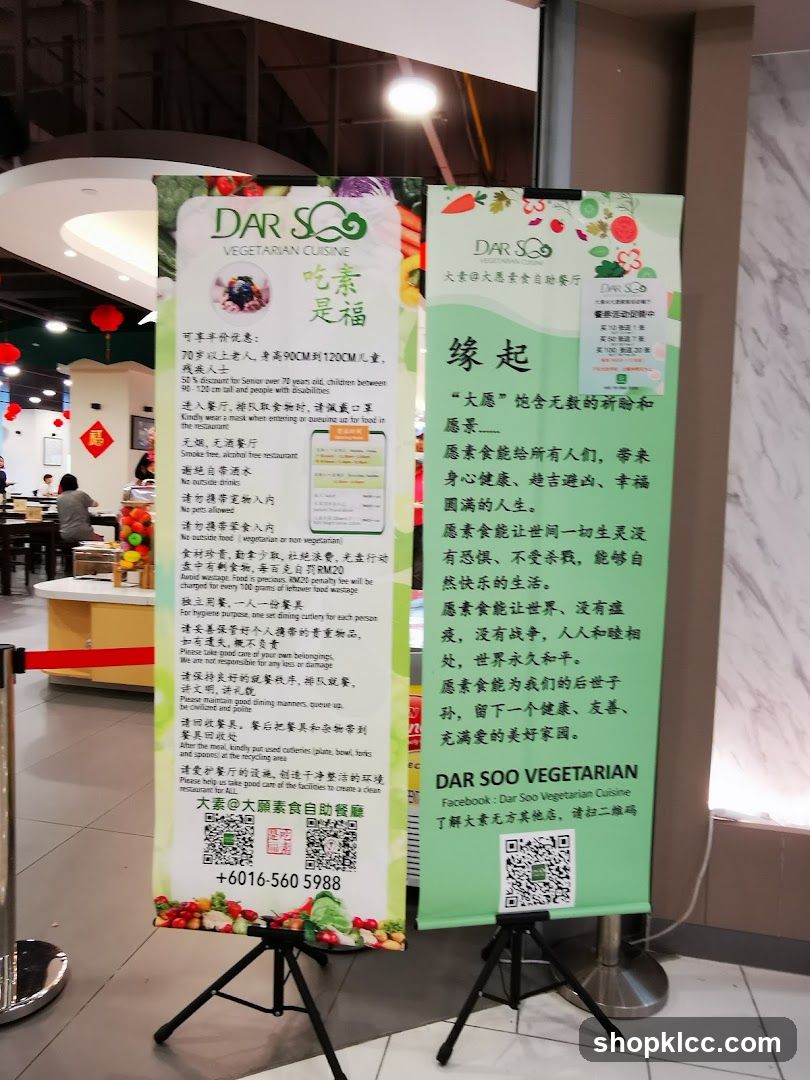 Dar Soo Vegetarian Cuisine Banners
