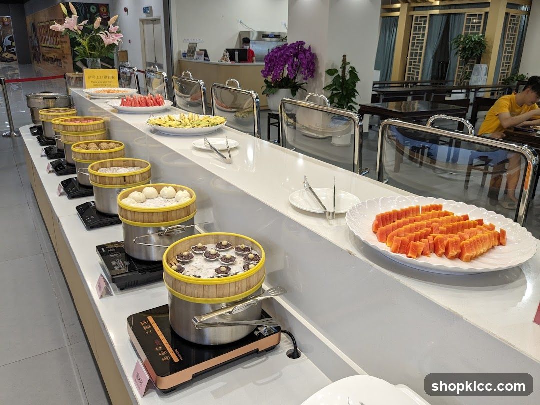 Buffet Food Display