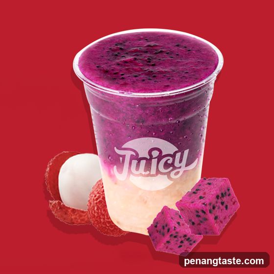 Dragon Fruit and Lychee Smoothie