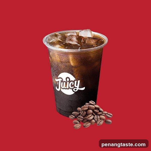 Iced Coffee with Coffee Beans