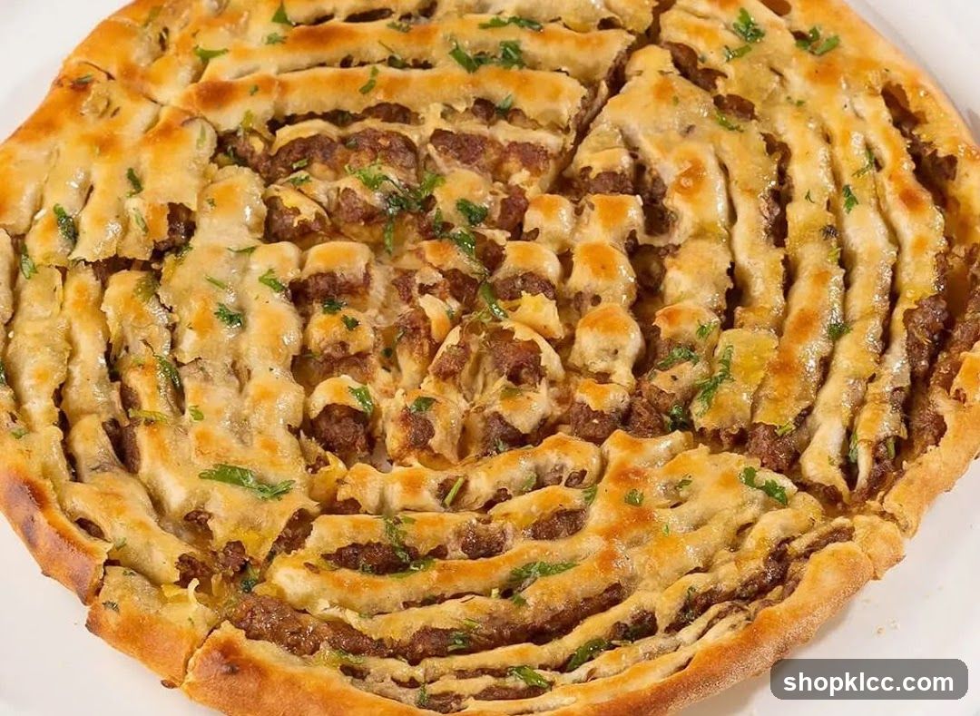 Meat-Topped Flatbread
